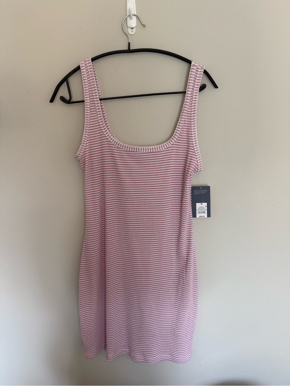 Purple and white swim coverup - medium NWT